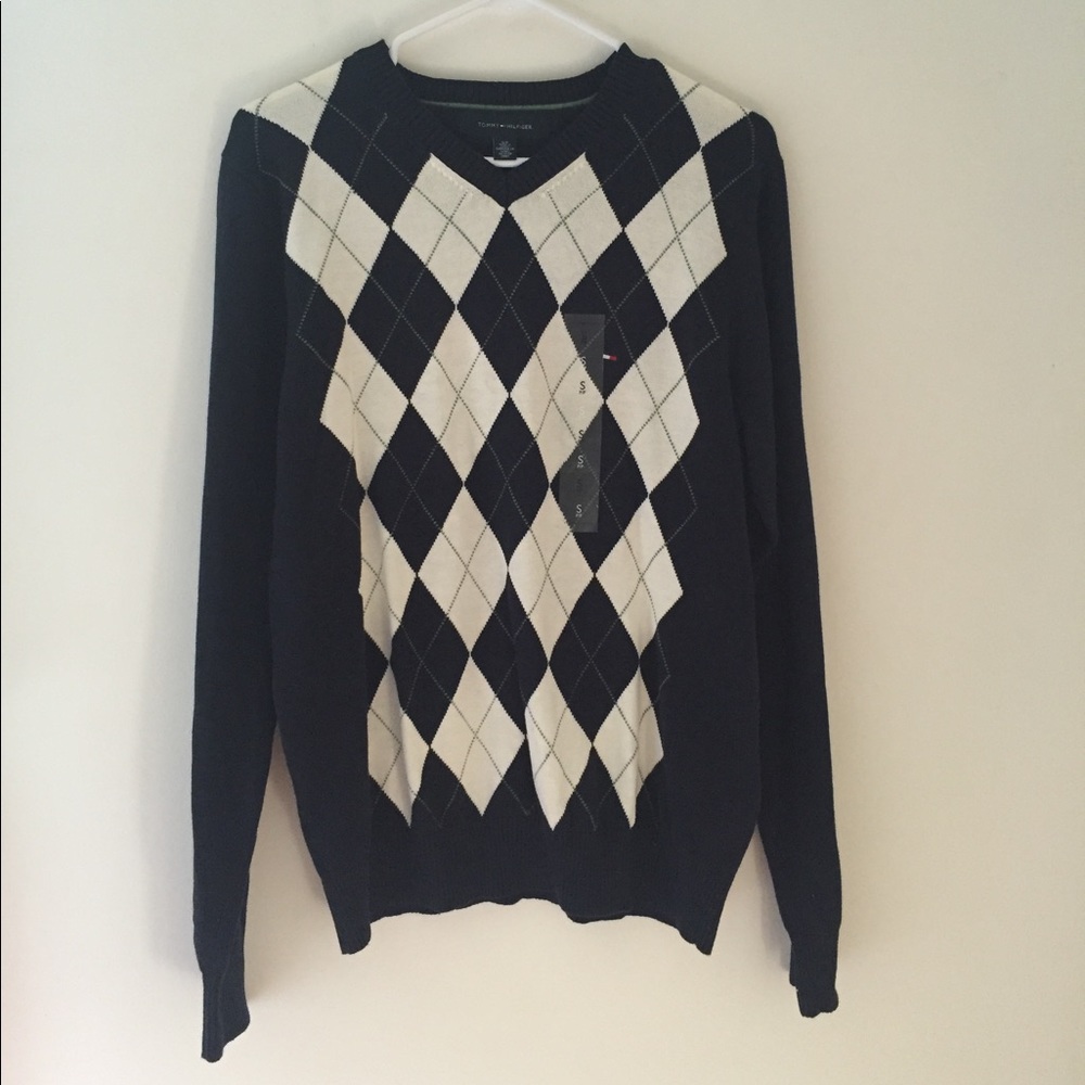 Cozy Season 🍂 | New | Tommy Hilfiger | Argyle Long Sleeve Sweater